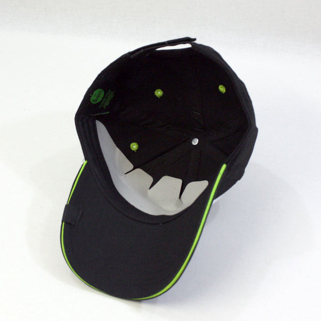 The Beatles Classic Drop T Logo Green/Black Adjustable Baseball Cap