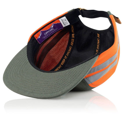 MH Reflective Stripes Side Adjustable Strap Back Camper Hat
