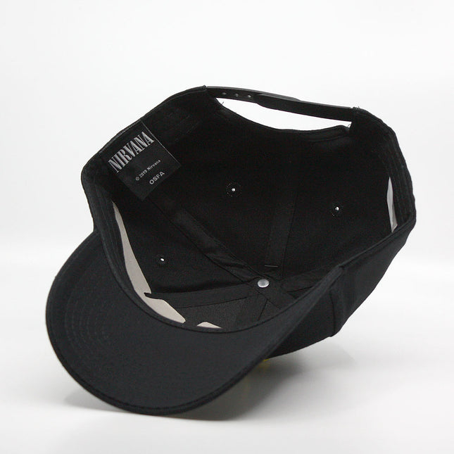 Nirvana Unisex Logo & Smiley Baseball Cap
