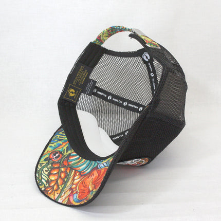 Hang Ten Aloha Hemp Strapback Trucker Baseball Cap