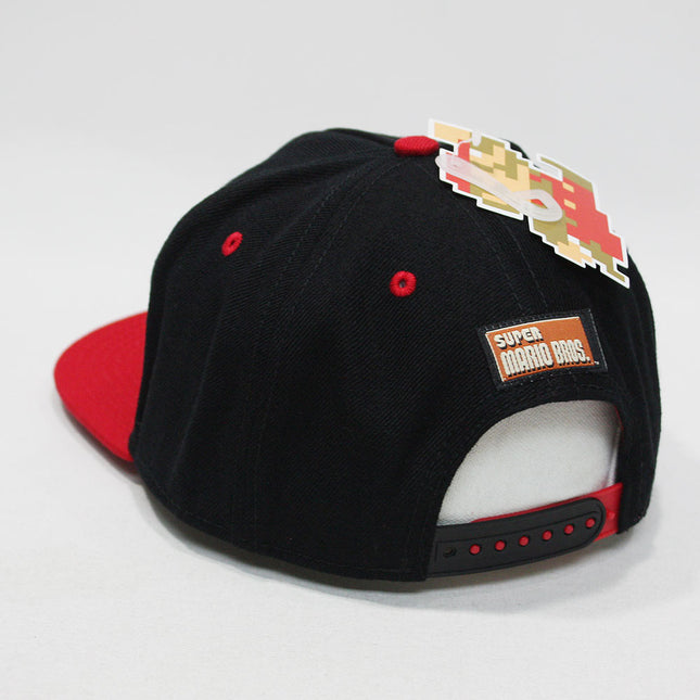 Nintendo Pixelated Super Mario Flat Brim Snapback Baseball Cap