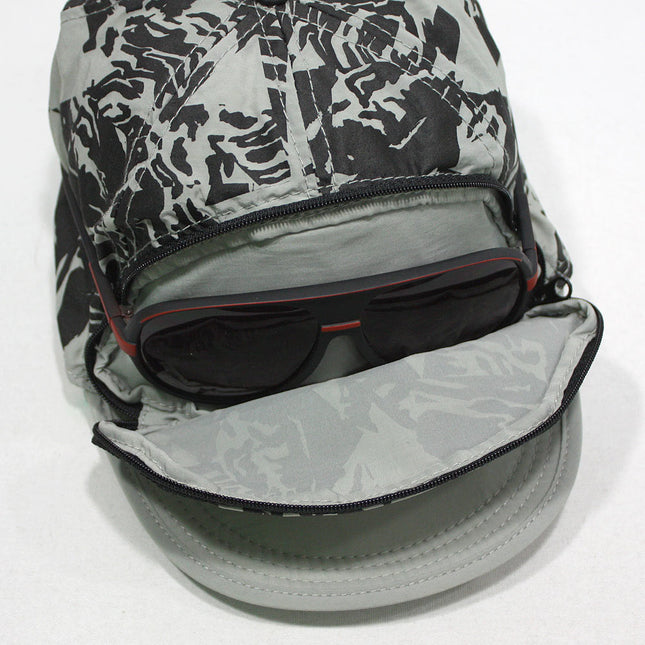 Cap Sac Adjustable Cap with Pocket Gray Shadow