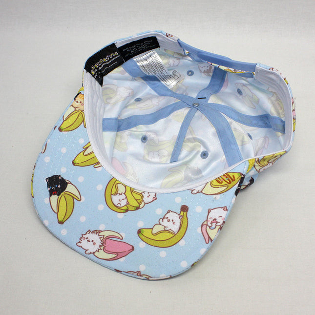 Bananya Allover Sublimation Snapback Baseball Cap