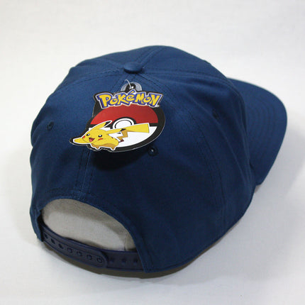 Pokemon Pokeball Blue Snapback Baseball Cap