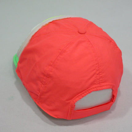 Cap Sac Adjustable Cap with Pocket Tri-color Sherbert - Orange/Green/Yellow