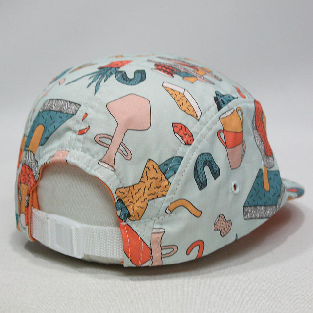 Tea Party Vintage Style Brim Camper