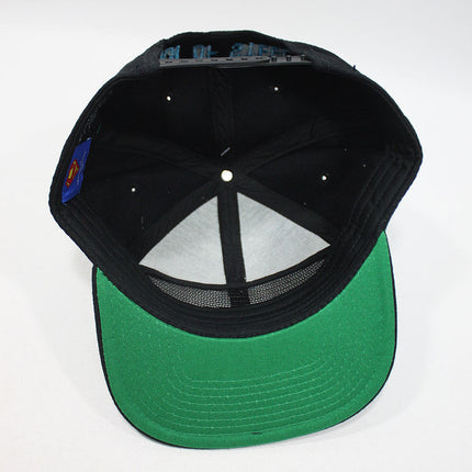 Superman Acrylic Logo Flat Brim Adjustable Snapback Baseball Cap