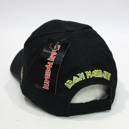 Iron Maiden The Trooper, Flight 666 Distressed Velcro Adjustable Baseball Cap