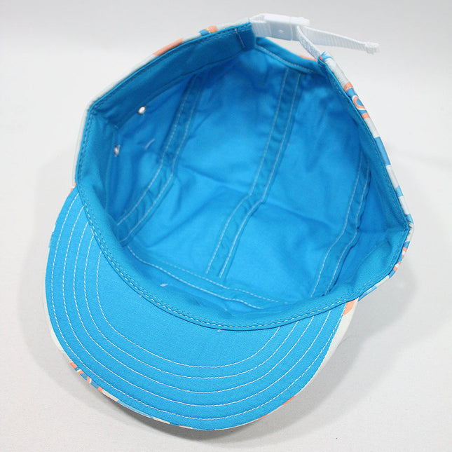 Button Vintage Style Brim Camper