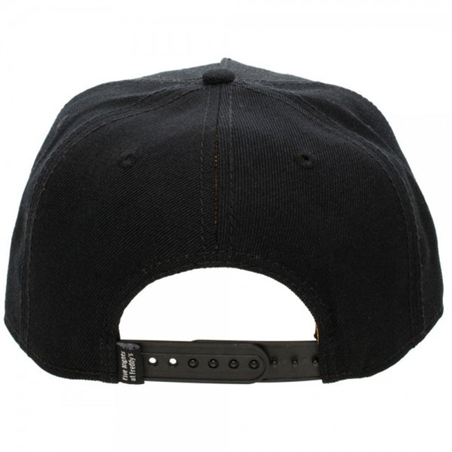 Five Nights At Freddy's Black Snapback Baseball Cap