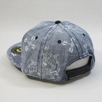 Hang Ten Chambray Adjustable Snapback Baseball Cap