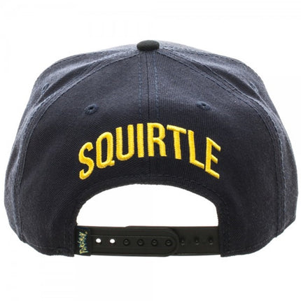 Pokemon Squirtle Color Block Snapback Baseball Cap