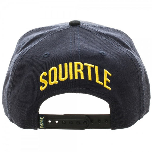 Pokemon Squirtle Color Block Snapback Baseball Cap