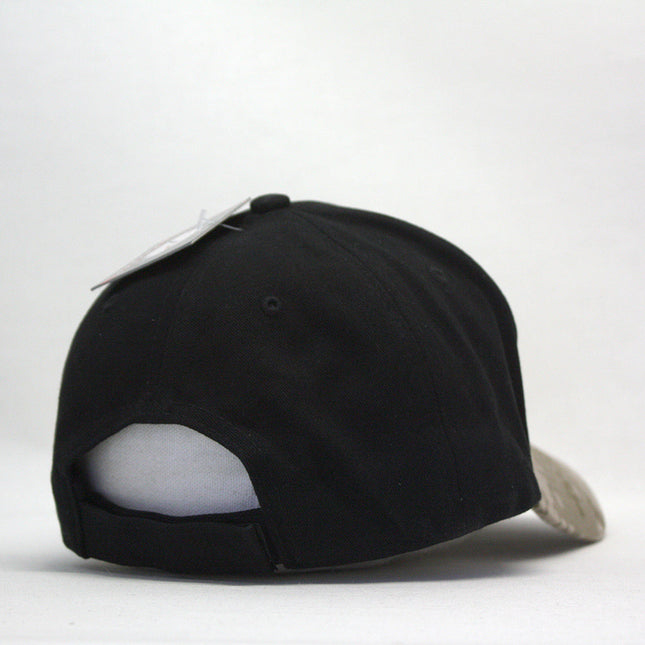 Two Tone Digital Camouflage Low Profile Adjustable Baseball Cap