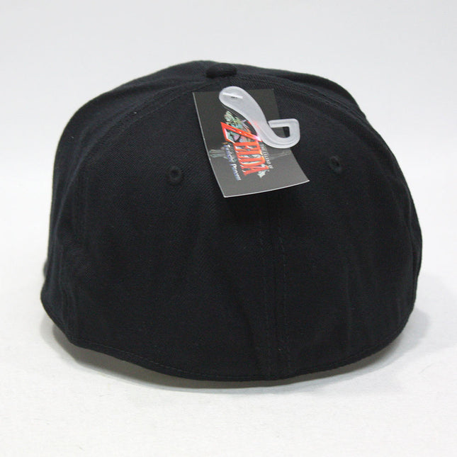 Nintendo Game Zelda Logo Black Flex Baseball Cap