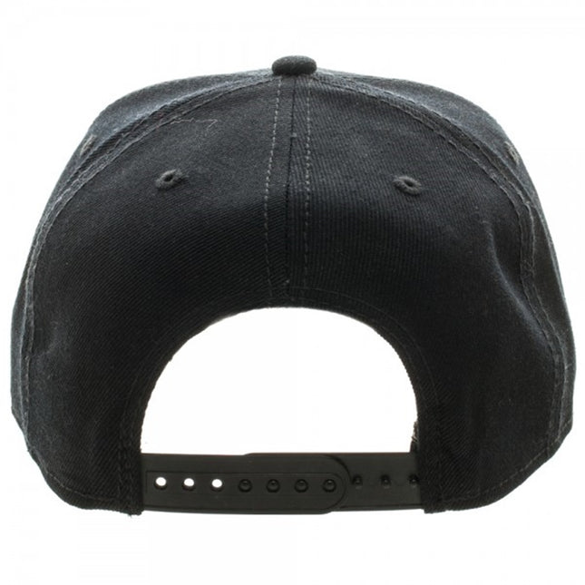 Nintendo Zelda Majoras Mask Black Snapback Flat Brim Baseball Cap