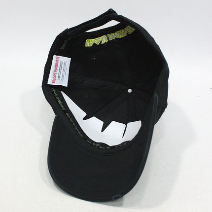 Iron Maiden The Trooper, Flight 666 Distressed Velcro Adjustable Baseball Cap