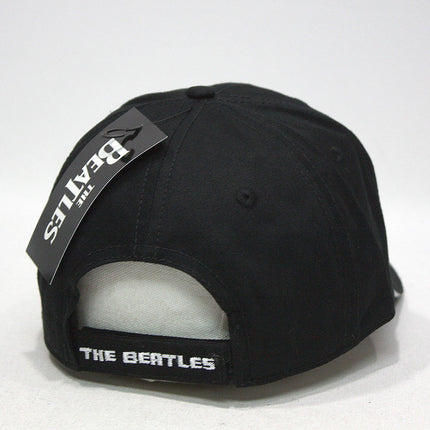 The Beatles Classic Drum Black Adjustable Baseball Cap