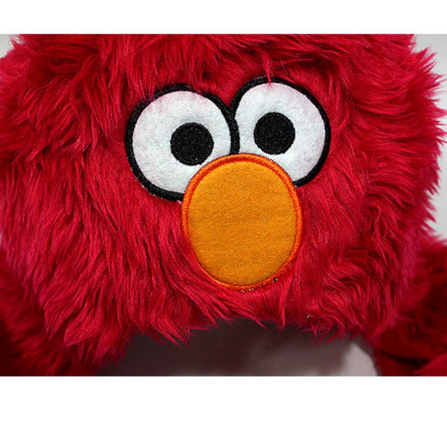 Sesame Street Elmo Juniors Red Winter Hat with Gloves Snood