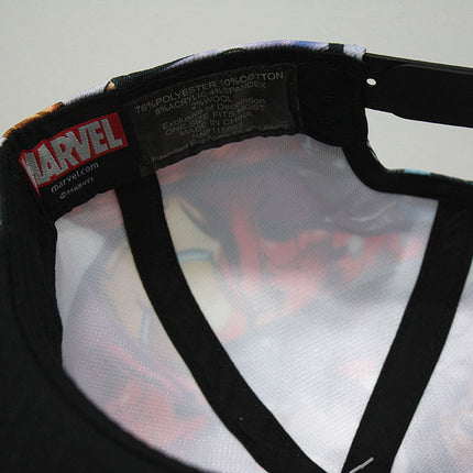 Marvel Superhero Avengers Sublimated Adjustable Snapback Baseball Cap