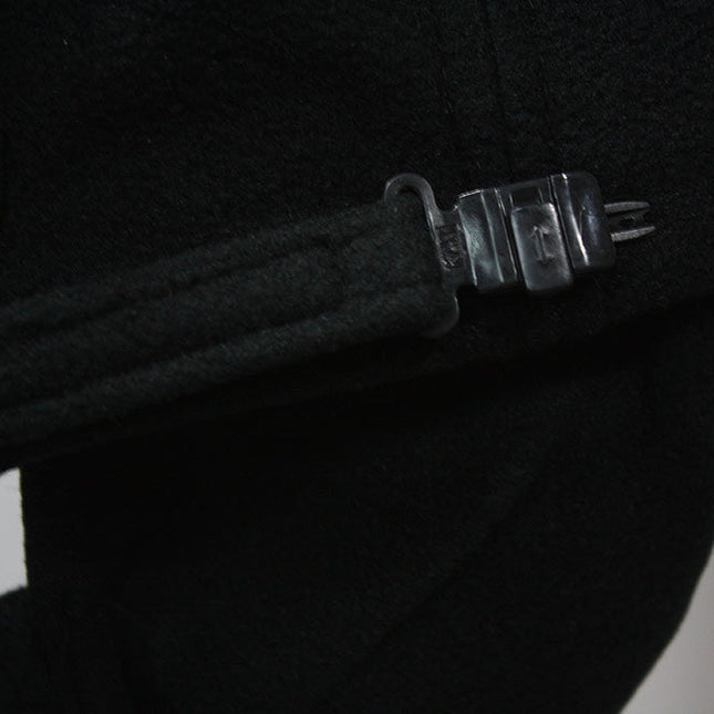 Fleece Low Profile Adjustable Baseball Cap w/ Earflaps
