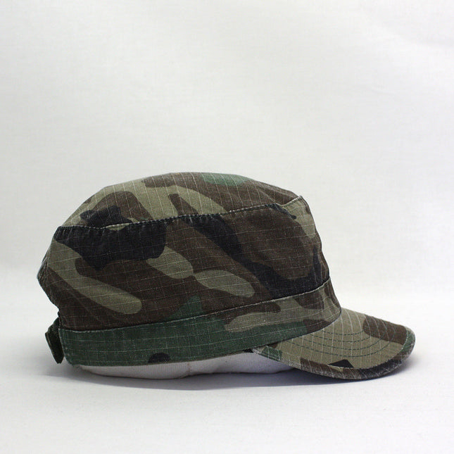 Women's Vintage Fatigue Military Adjustable  Cadet Caps