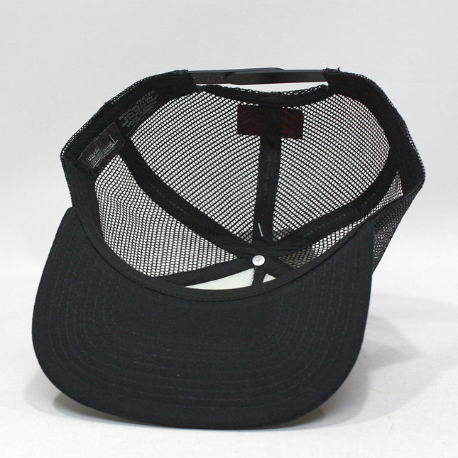 Nintendo Super Mario Black Flat Brim Trucker Snapback Baseball Cap