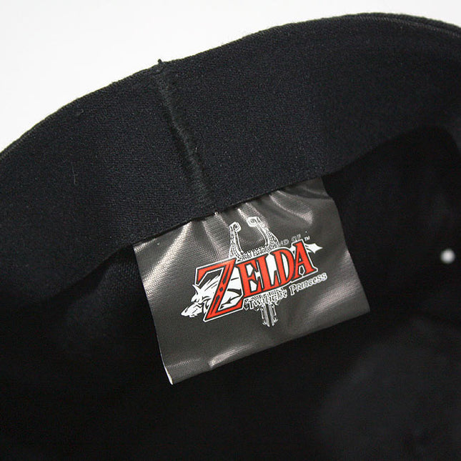 Nintendo Game Zelda Logo Black Flex Baseball Cap
