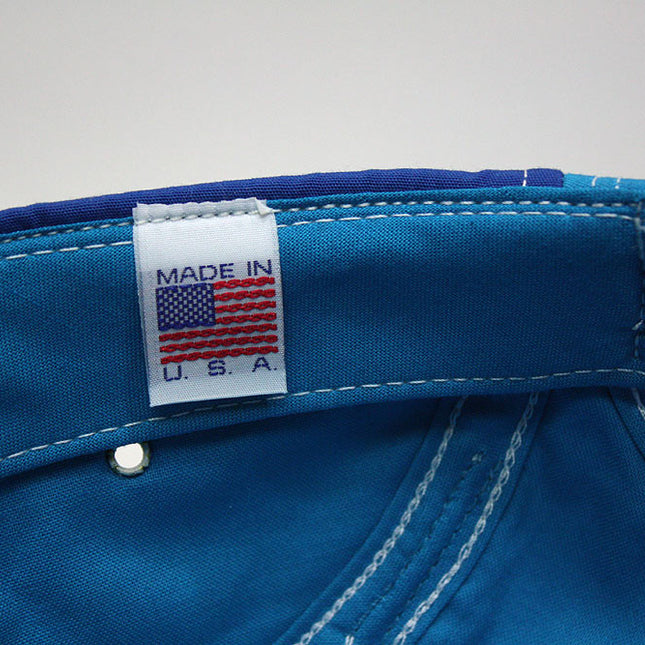 Shield Blue Vintage Style Brim Camper