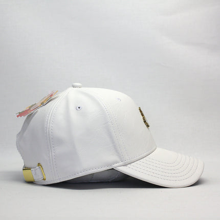 Nintendo Super Mario Jumping Icon Metal PU Leather Adjustable Baseball Dad Hat