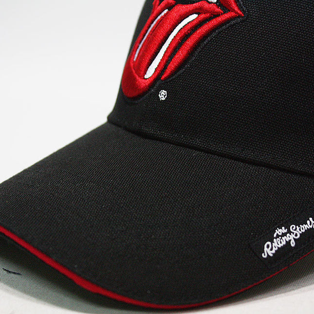 The Rolling Stones Classic Tongue Official Velcro Adjustable Baseball Cap