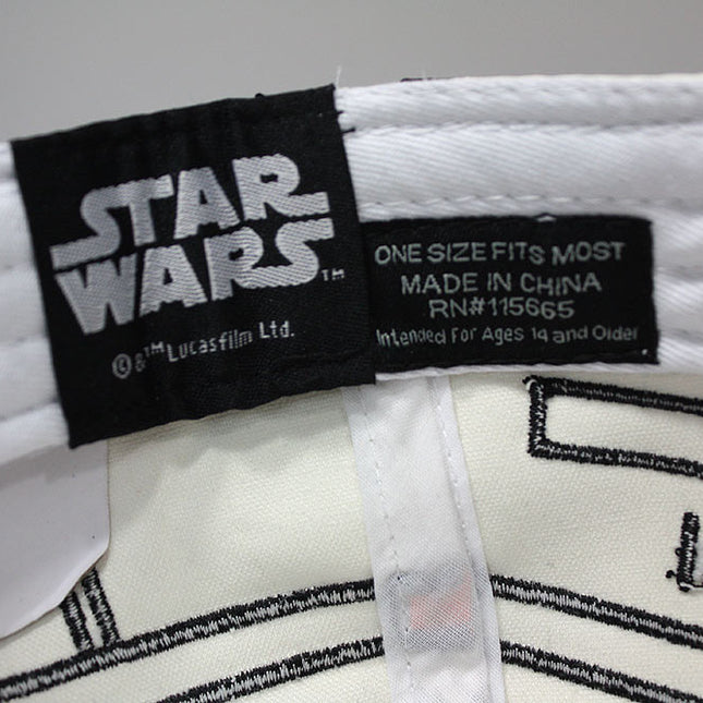 Star Wars Episode 7 BB8 Big Face Flat Brim Snapback Baseball Cap