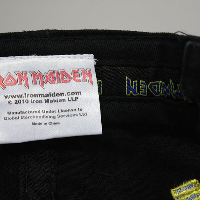 Iron Maiden The Trooper, Flight 666 Distressed Velcro Adjustable Baseball Cap