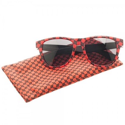 Harley Quinn Patterned Sunglasses w/ Case