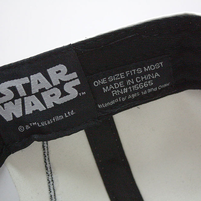 Star Wars Episode 7 Trooper Big Face Flat Brim Snapback Baseball Cap
