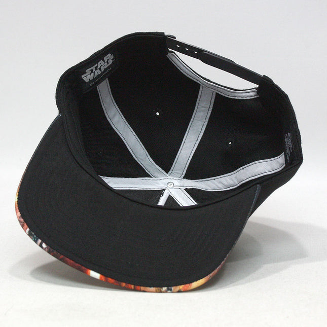 Star Wars Episode 7 Poster Sublimated Flat Brim Snapback Baseball Cap