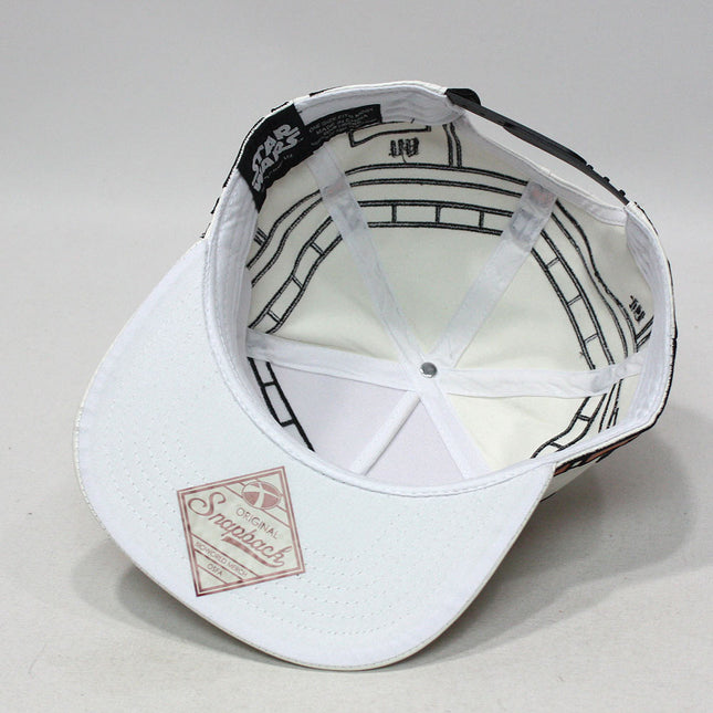 Star Wars Episode 7 BB8 Big Face Flat Brim Snapback Baseball Cap