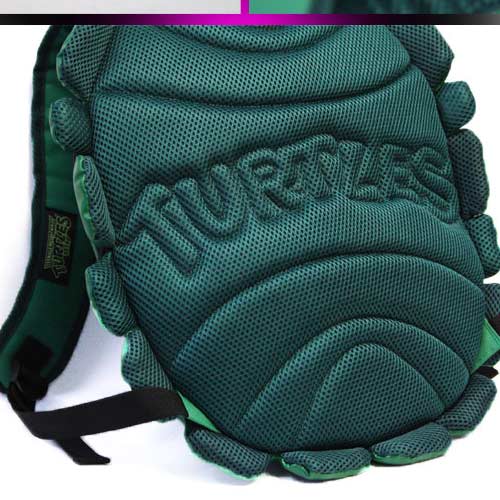 Nickelodeon Teenage Mutant Ninja Turtles - Shell Backpack Green With 4 Masks