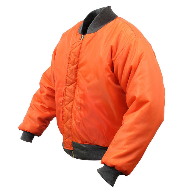 Classic Reversible Air Force Military MA-1 Bomber Flight Jacket