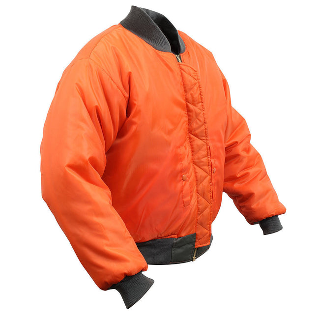 Classic Reversible Air Force Military MA-1 Bomber Flight Jacket