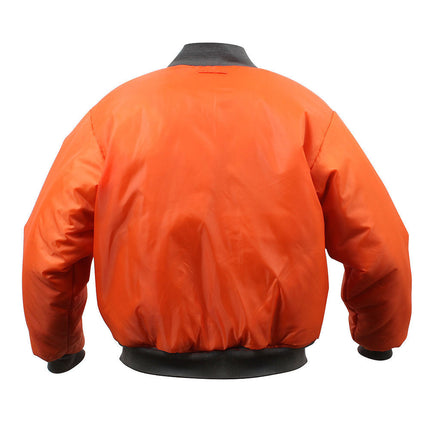 Classic Reversible Air Force Military MA-1 Bomber Flight Jacket