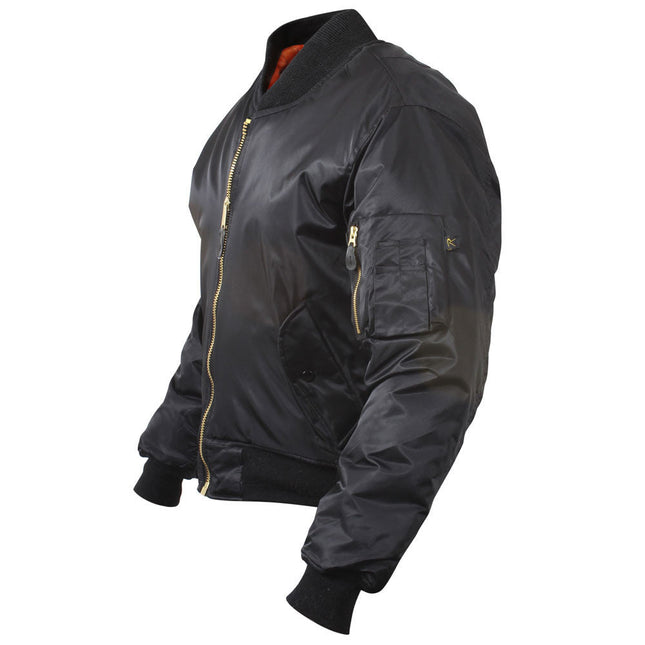 Classic Reversible Air Force Military MA-1 Bomber Flight Jacket