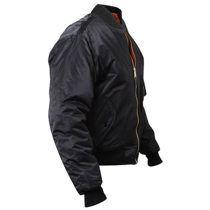Classic Reversible Air Force Military MA-1 Bomber Flight Jacket