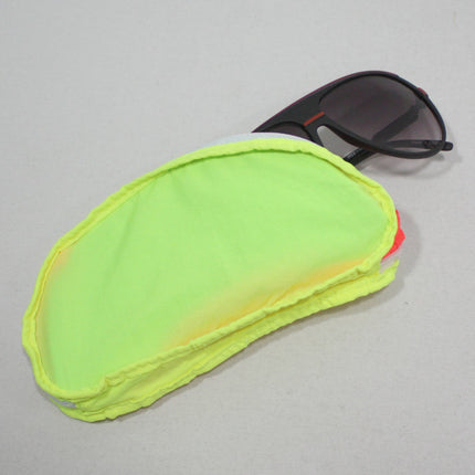 Cap Sac Adjustable Cap with Pocket Tri-color Sherbert - Orange/Green/Yellow
