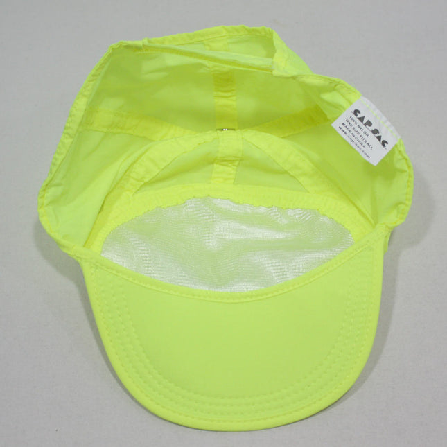 Cap Sac Adjustable Cap with Pocket - Neon Yellow