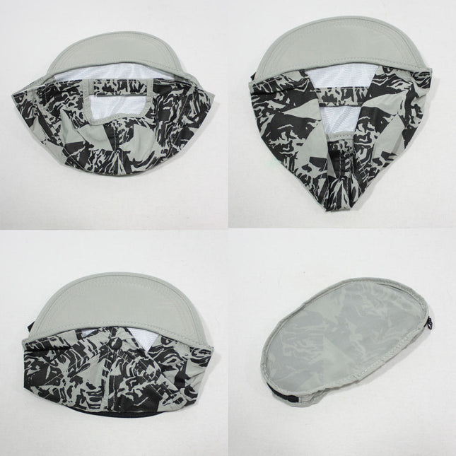 Cap Sac Adjustable Cap with Pocket Gray Shadow