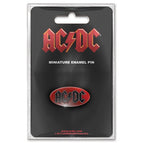 AC/DC Oval Logo Mini Pin Badge – Ooh La La Factory