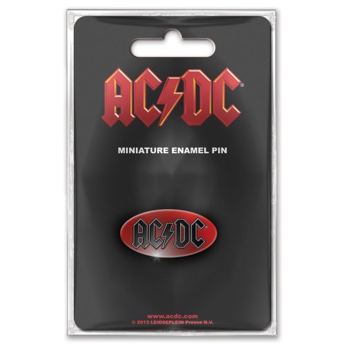 AC/DC Oval Logo Mini Pin Badge