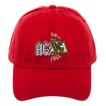 AC/DC Split Logo Dad Hat Baseball Cap