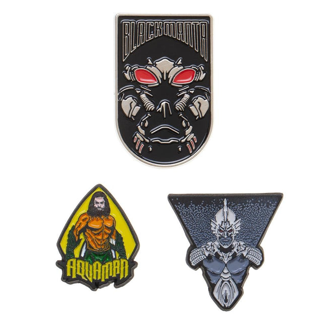 Aquaman Lapel Pin Set